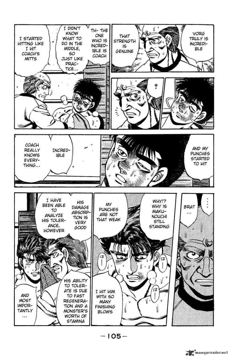 Hajime No Ippo Chapter 165 - Picture 3