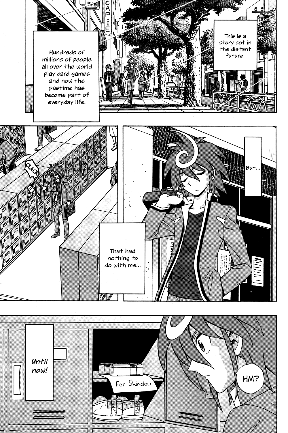 Cardfight!! Vanguard G: The Prologue Vol.1 Chapter 1: A New Vanguard!? - Picture 1