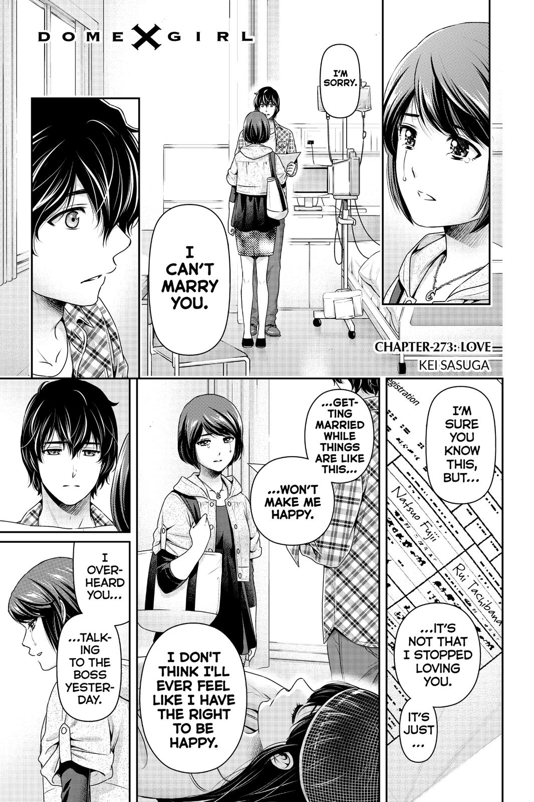 Domestic Na Kanojo Chapter 273 - Picture 2