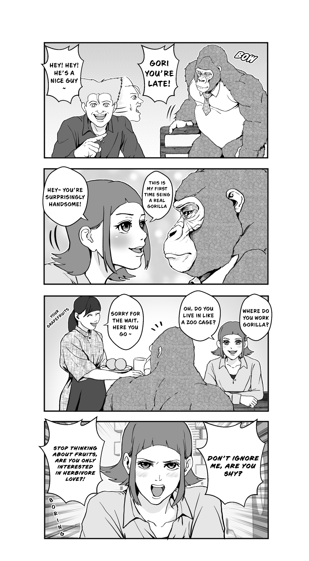 An Extremely Attractive Gorilla Chapter 16: Matchmaking Party - Picture 3