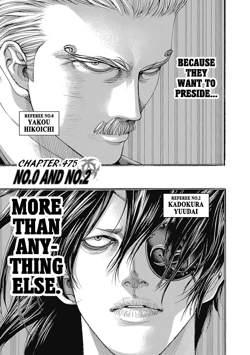 Usogui Chapter 475: No.0 And No.2 - Picture 3