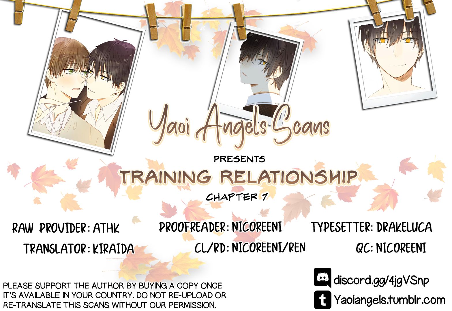 Training Relationship Chapter 7 - Picture 1