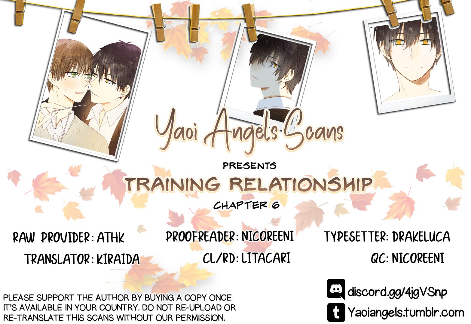 Training Relationship Chapter 6 - Picture 1