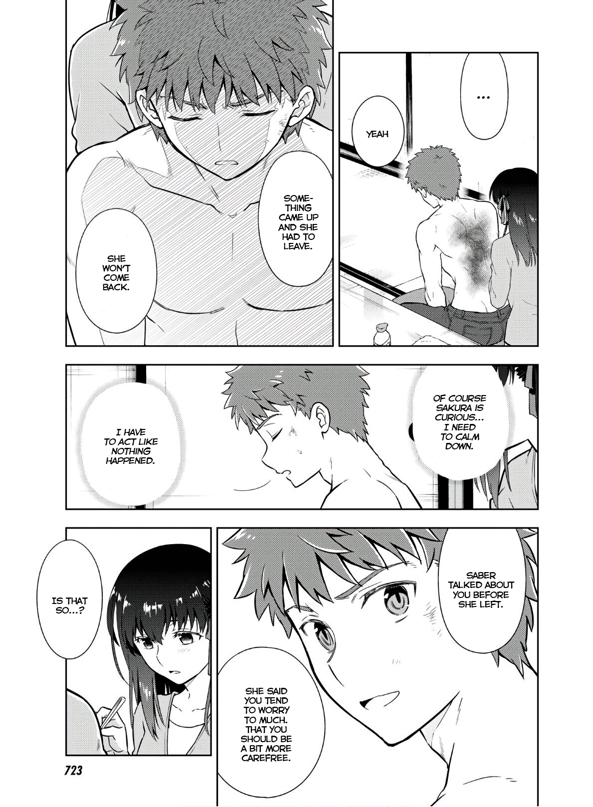 Fate/stay Night - Heaven's Feel Chapter 58: Day 8 / An Oath And A Farewell (2) - Picture 3