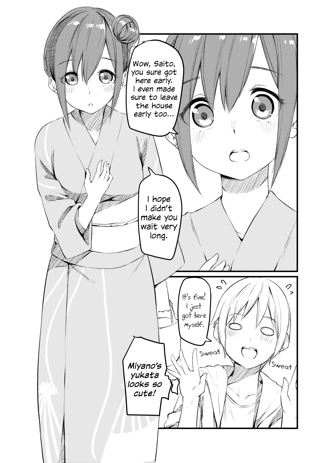 Yuki Arare's Pixiv Collection Chapter 27: I Almost Passed On When I Saw Her Wearing A Yukata - Picture 2