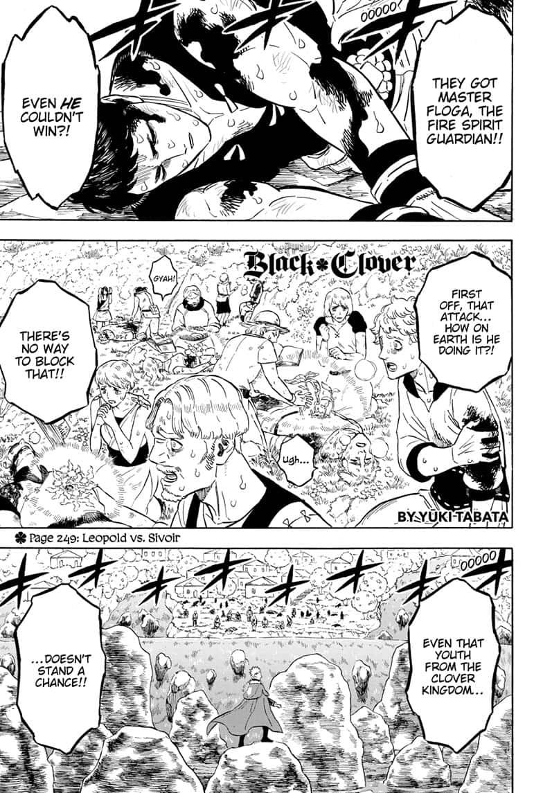 Black Clover Chapter 249 - Picture 1