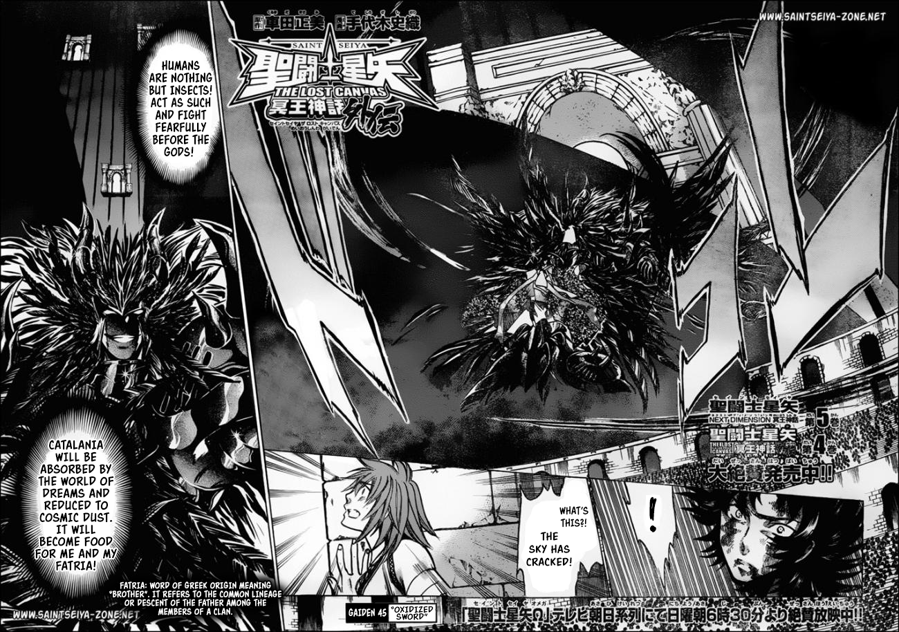 Saint Seiya - The Lost Canvas Gaiden Vol.5 Chapter 9: Oxidized Sword - Picture 2