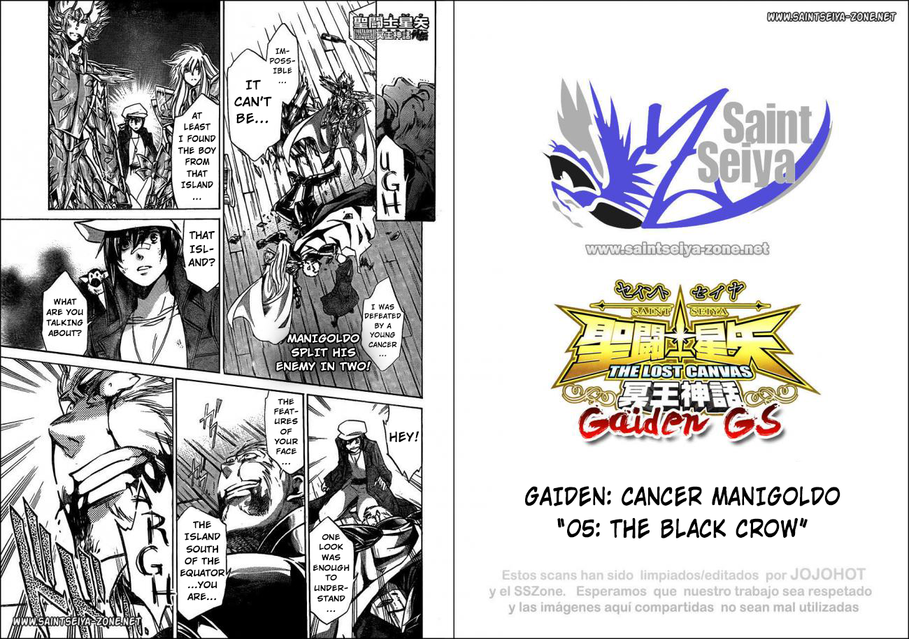 Saint Seiya - The Lost Canvas Gaiden Vol.4 Chapter 5: The Black Crow - Picture 1
