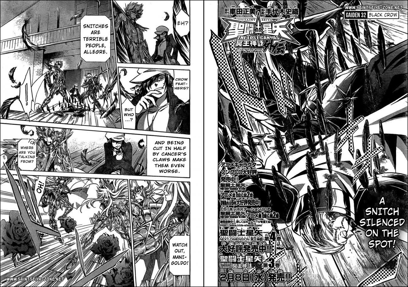 Saint Seiya - The Lost Canvas Gaiden Vol.4 Chapter 5: The Black Crow - Picture 2