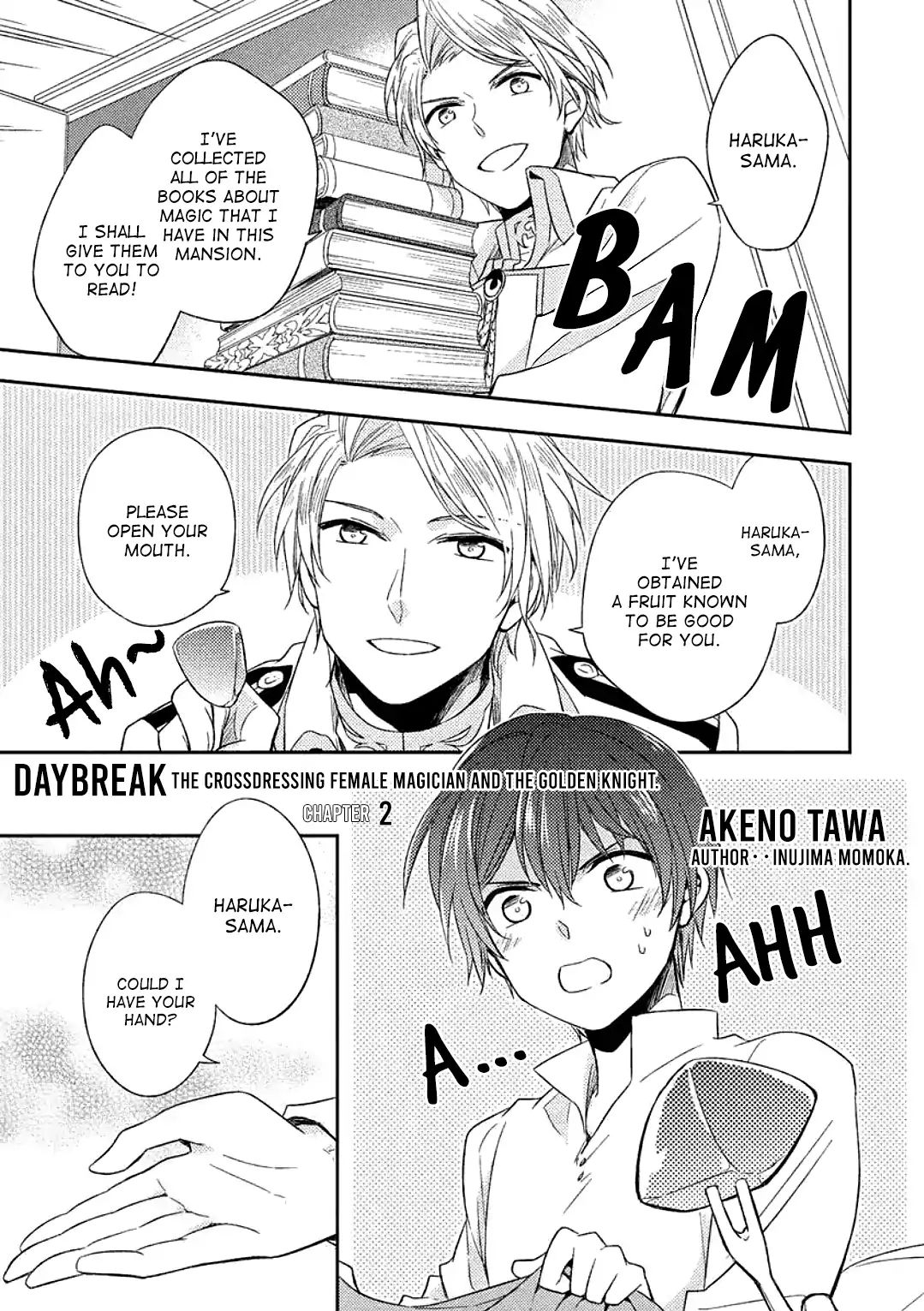 Daybreak: The Crossdressing Female Magician And The Golden Knight - Page 2