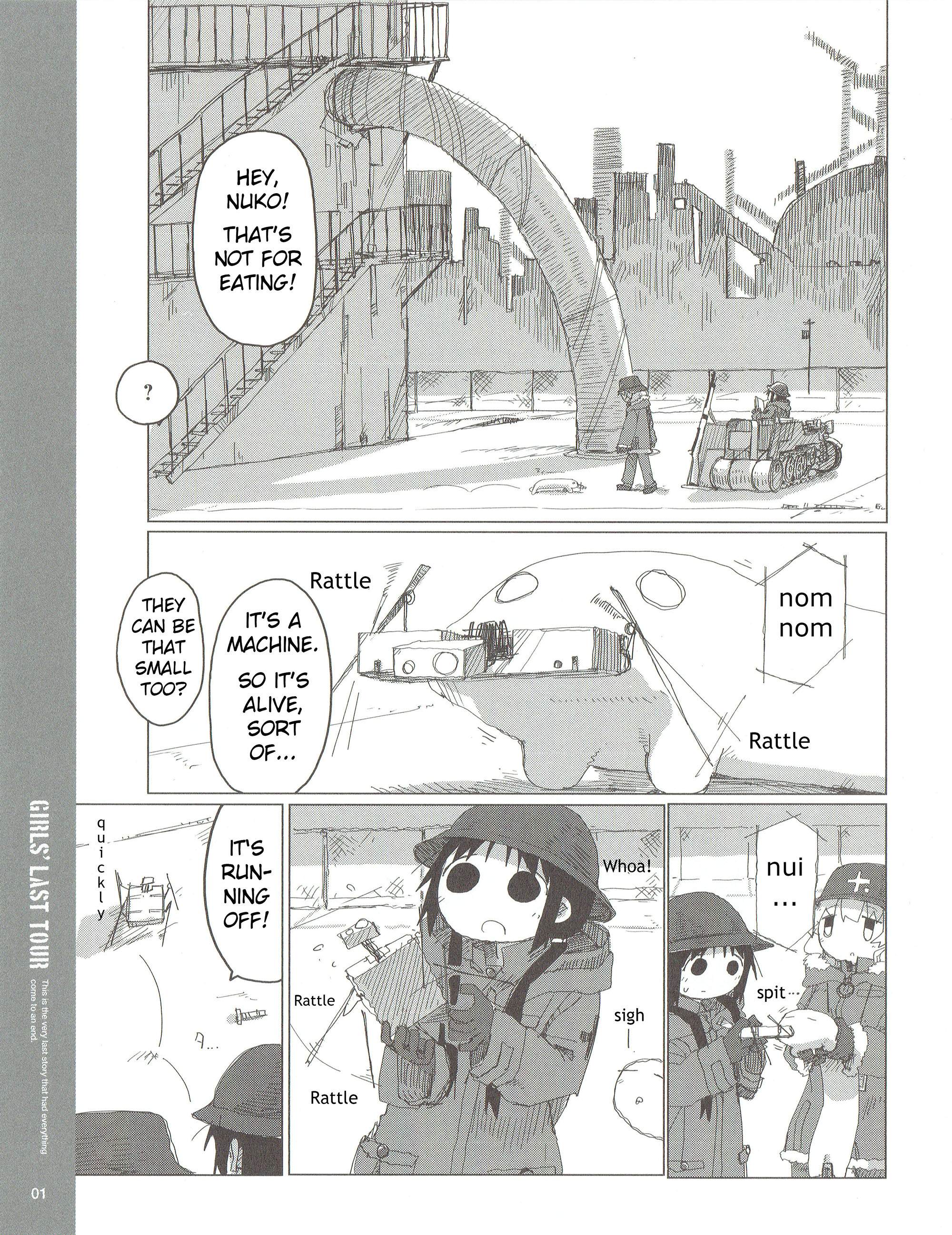 Shoujo Shuumatsu Ryokou - Page 1