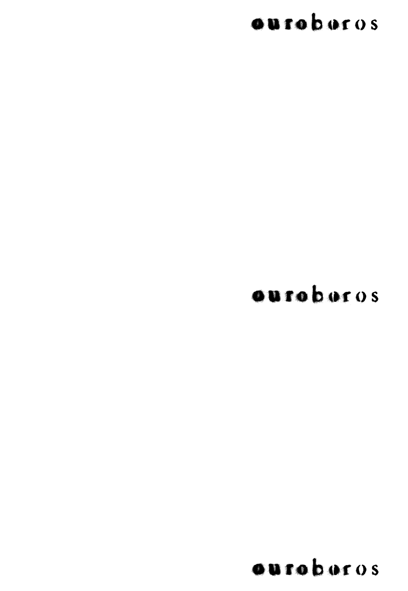 Ouroboros - Page 1
