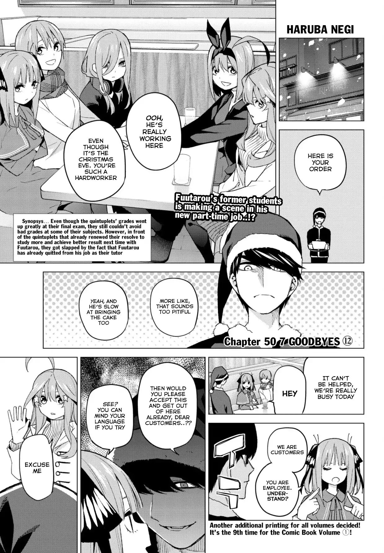 Go-Toubun No Hanayome Chapter 50: Seven Goodbyes ⑫ - Picture 2