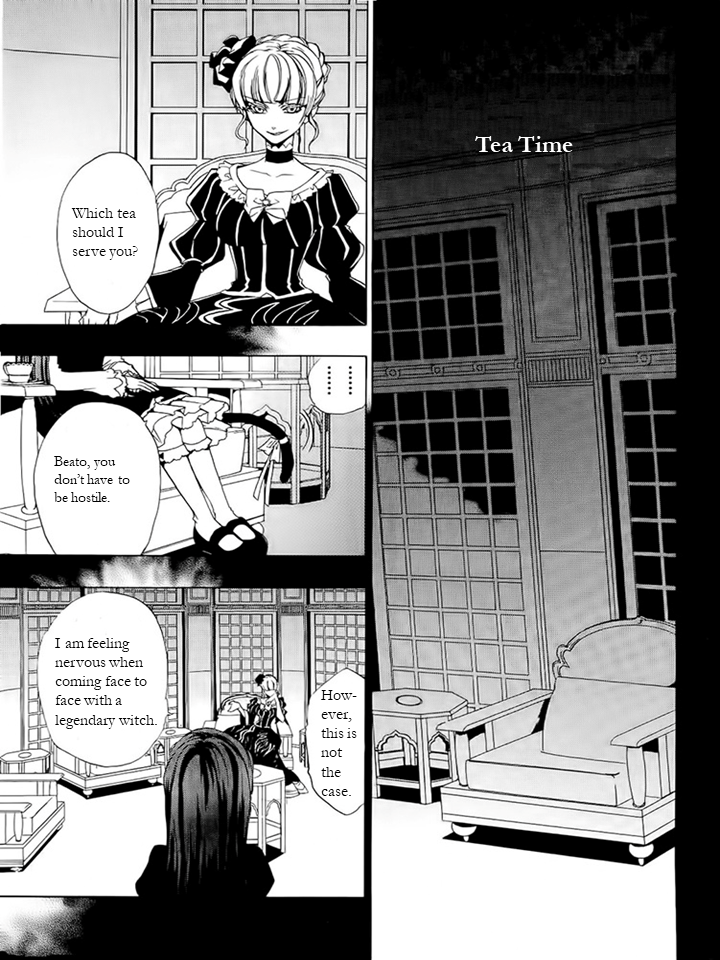 Umineko No Naku Koro Ni Episode 1: Legend Of The Golden Witch Vol.4 Chapter 23: Tea Time - Picture 1
