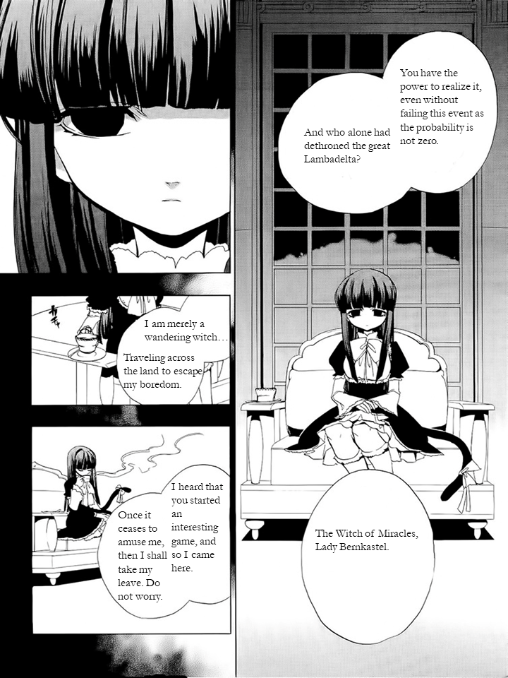 Umineko No Naku Koro Ni Episode 1: Legend Of The Golden Witch Vol.4 Chapter 23: Tea Time - Picture 2
