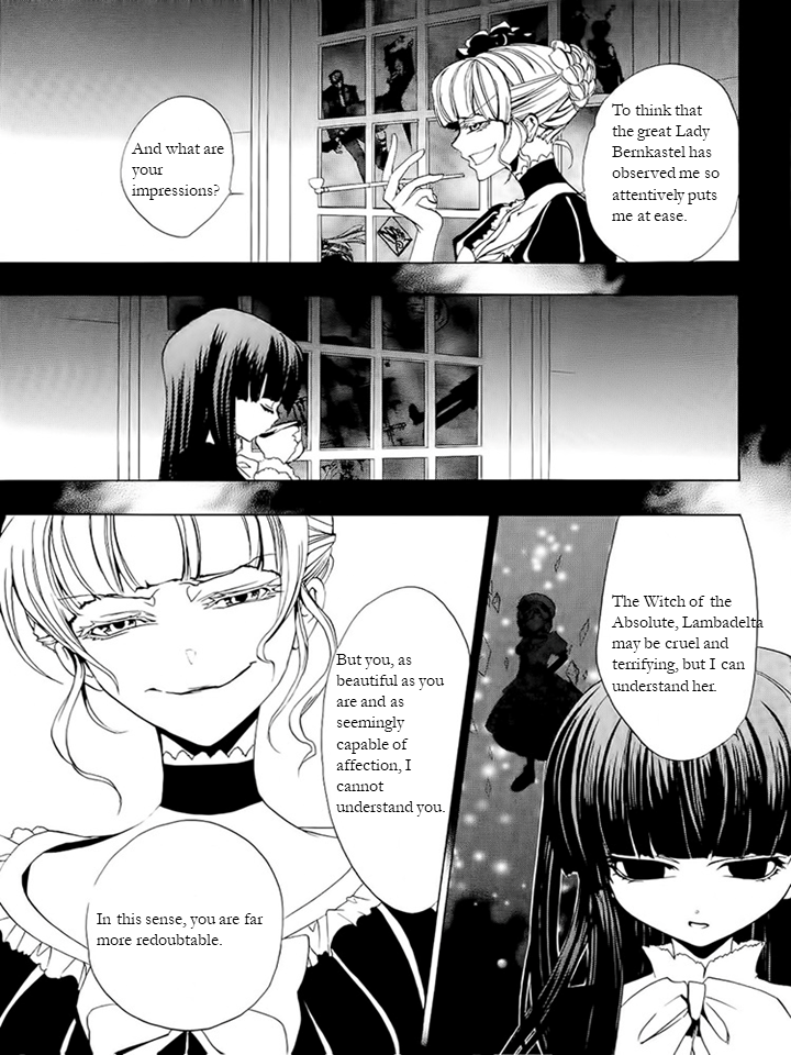 Umineko No Naku Koro Ni Episode 1: Legend Of The Golden Witch Vol.4 Chapter 23: Tea Time - Picture 3