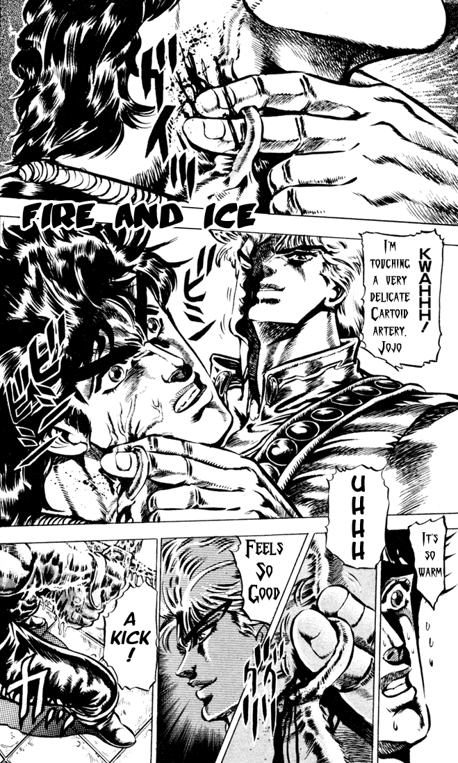 Jojo's Bizarre Adventure Part 1 - Phantom Blood Vol.5 Chapter 40: Fire And Ice, Jonathan And Dio, Part 2 - Picture 1