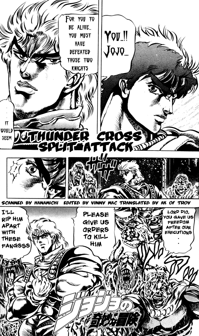 Jojo's Bizarre Adventure Part 1 - Phantom Blood Vol.5 Chapter 38: The Three From A Faraway Land, Part 3 - Picture 2