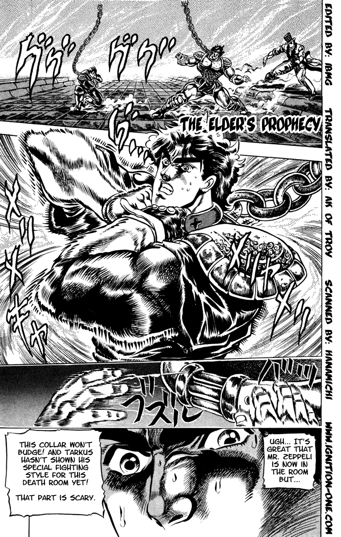 Jojo's Bizarre Adventure Part 1 - Phantom Blood Vol.4 Chapter 34: Pluck For Tomorrow And The Successor, Part 2 - Picture 1