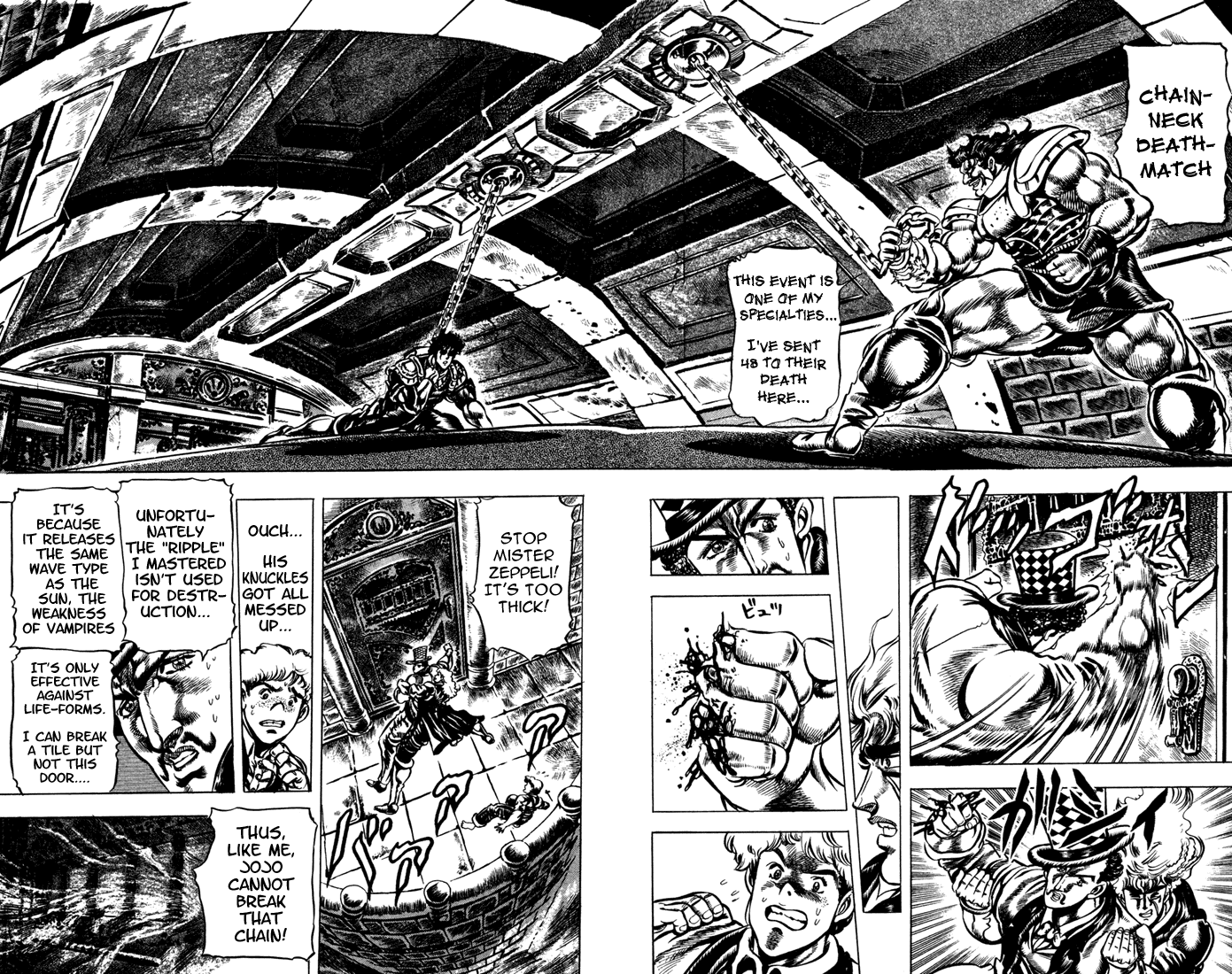 Jojo's Bizarre Adventure Part 1 - Phantom Blood Vol.4 Chapter 33: Pluck For Tomorrow And The Successor, Part 1 - Picture 3