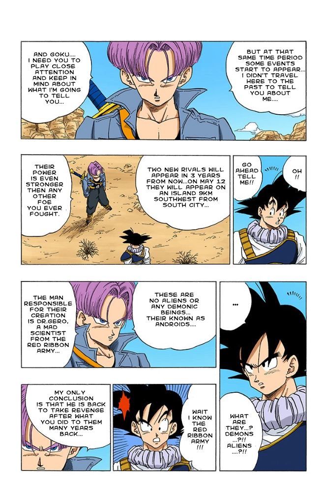 Dragon Ball Full Color - Androids/cell Arc Vol.1 Chapter 5: The Terrifying Message - Picture 3