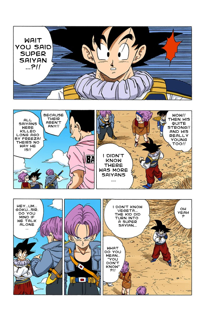 Dragon Ball Full Color - Androids/cell Arc Vol.1 Chapter 4: The Boy From The Future. - Picture 3