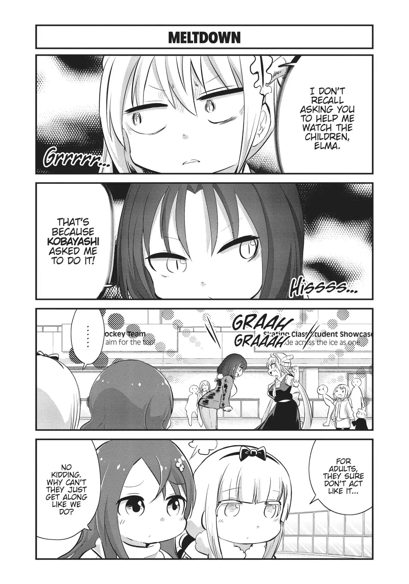 Kobayashi-San Chi No Maid Dragon: Kanna No Nichijou Vol.6 Chapter 53: Time For Skating - Picture 2