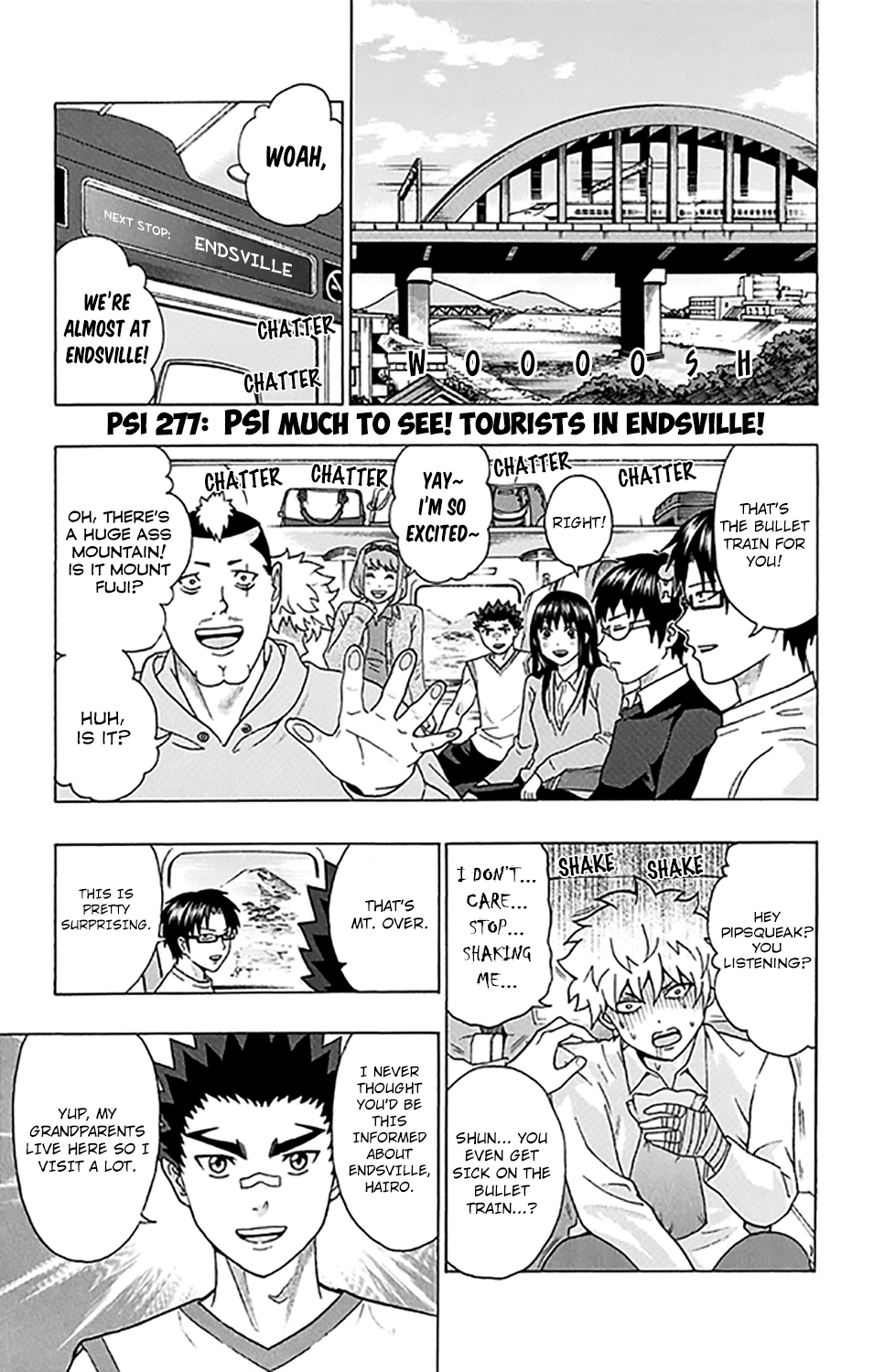 Saiki Kusuo No Sainan Chapter 277: Psi Much To See! Tourists In Endsville! - Picture 2