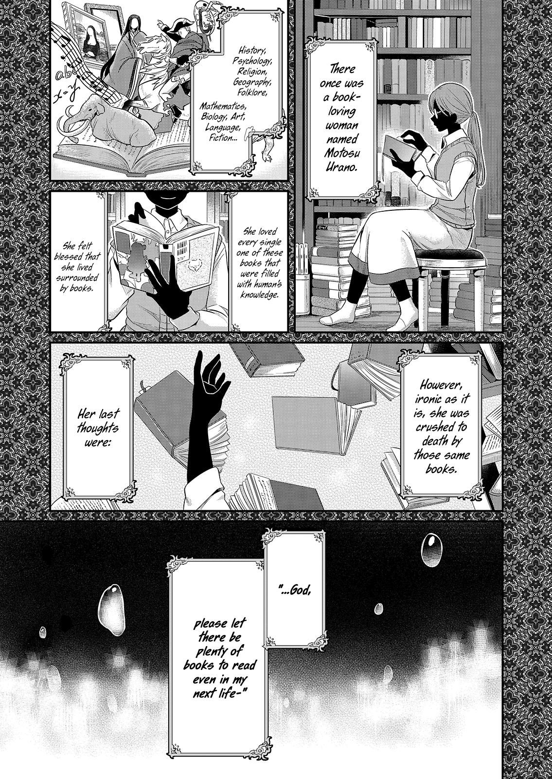 Honzuki No Gekokujou ~Shisho Ni Naru Tame Ni Wa Shudan Wo Erandeiraremasen~ Dai 1-Bu - Hon Ga Nai Nara Tsukureba Ii! - Page 1