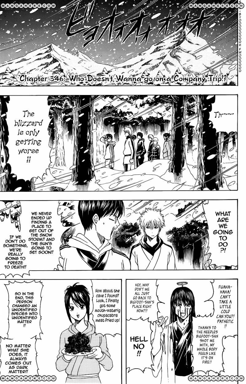 Gintama Chapter 346 : We Can T Take A Company Vacation There!! - Picture 1