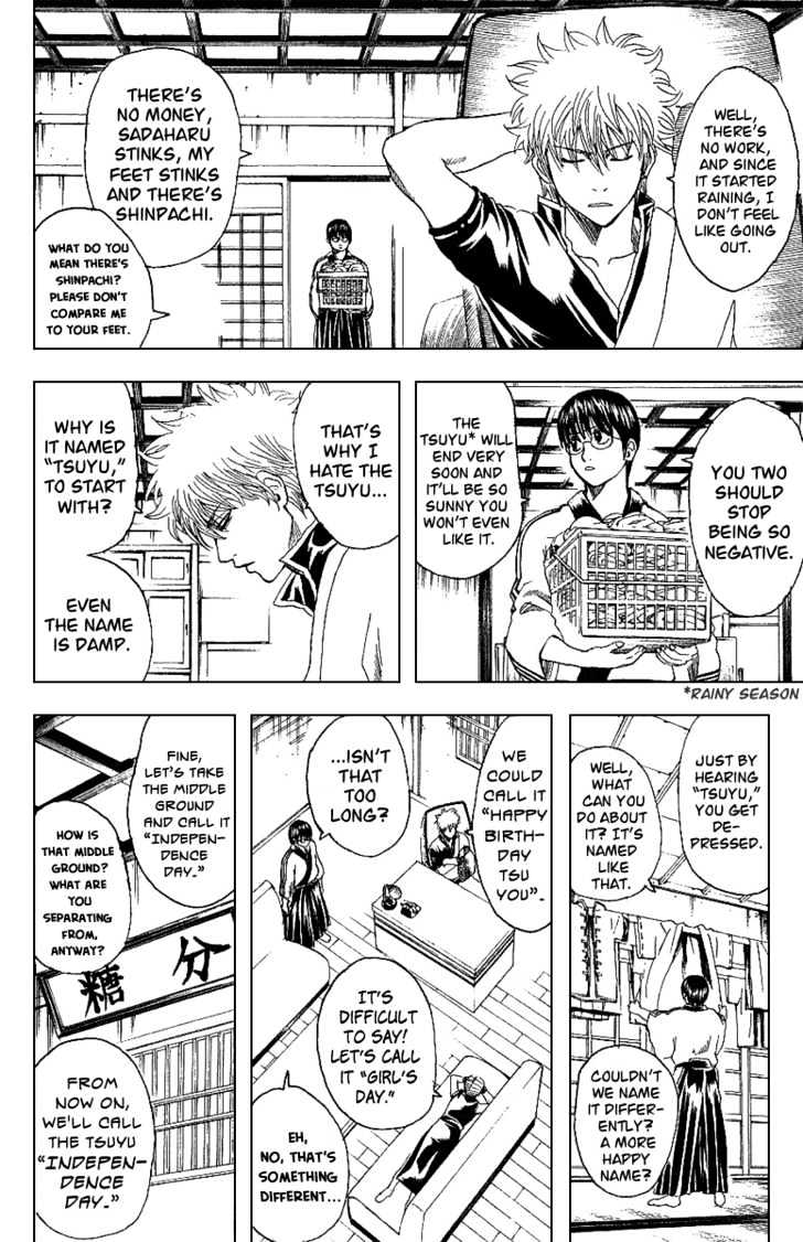 Gintama Chapter 172 : I Hate Myself When I Forget The Vinyl Umbrella Even When There S A 100% Chance Of Rain - Picture 2