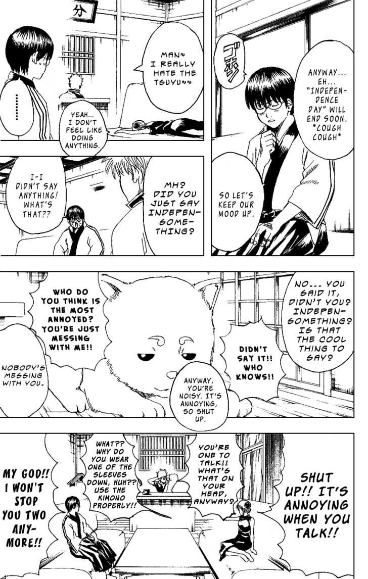Gintama Chapter 172 : I Hate Myself When I Forget The Vinyl Umbrella Even When There S A 100% Chance Of Rain - Picture 3