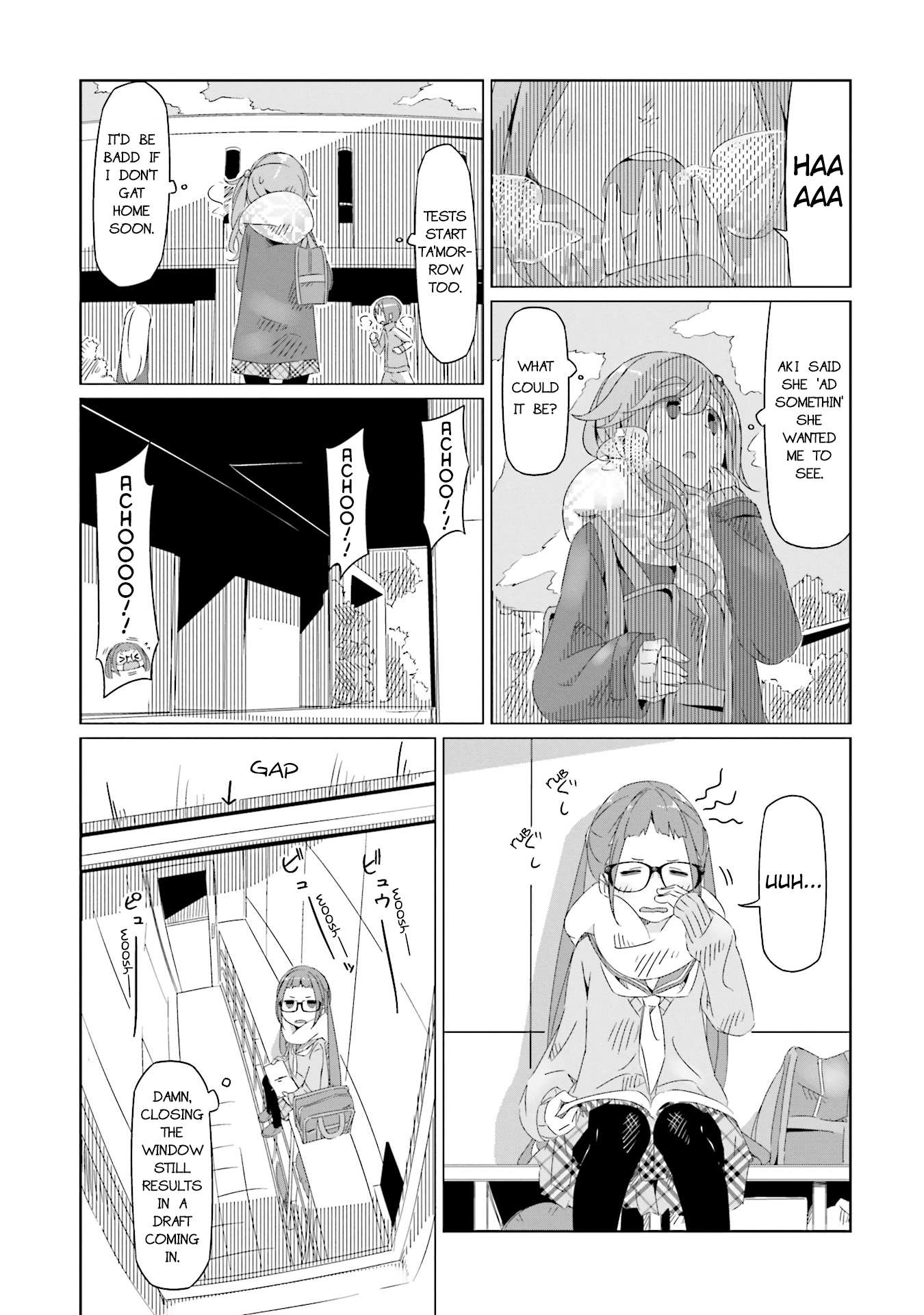Yurucamp △ Vol.2 Chapter 13: Tests, And An Introduction To Fancy Camping - Picture 2