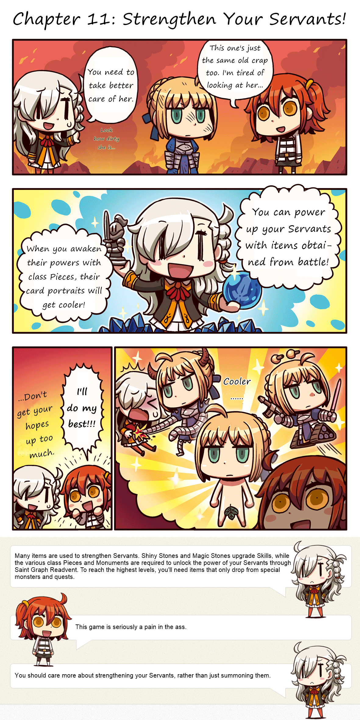 Manga De Wakaru! Fate/grand Order Chapter 11: Strengthen Your Servants! - Picture 1