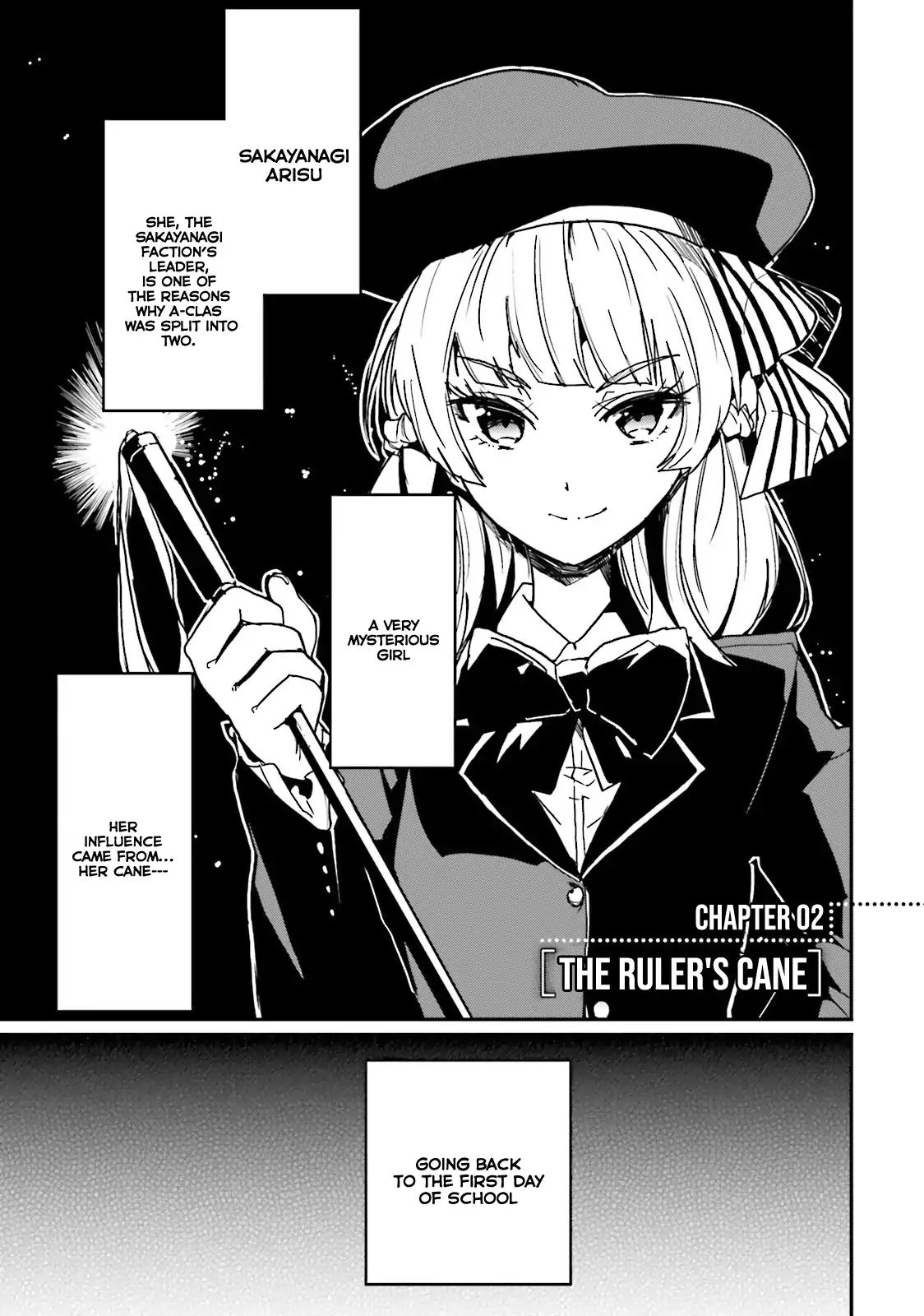 Welcome To The Classroom Of The Supreme Ability Doctrine: Other School Days Vol.1 Chapter 2: The Rulers's Cane - Picture 2