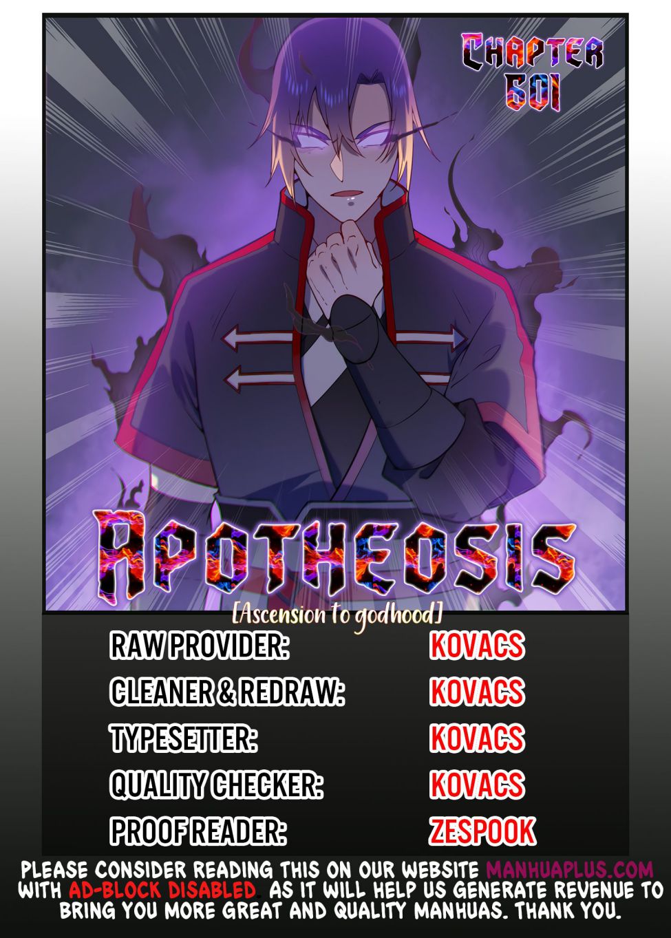 Apotheosis Chapter 601 - Picture 1