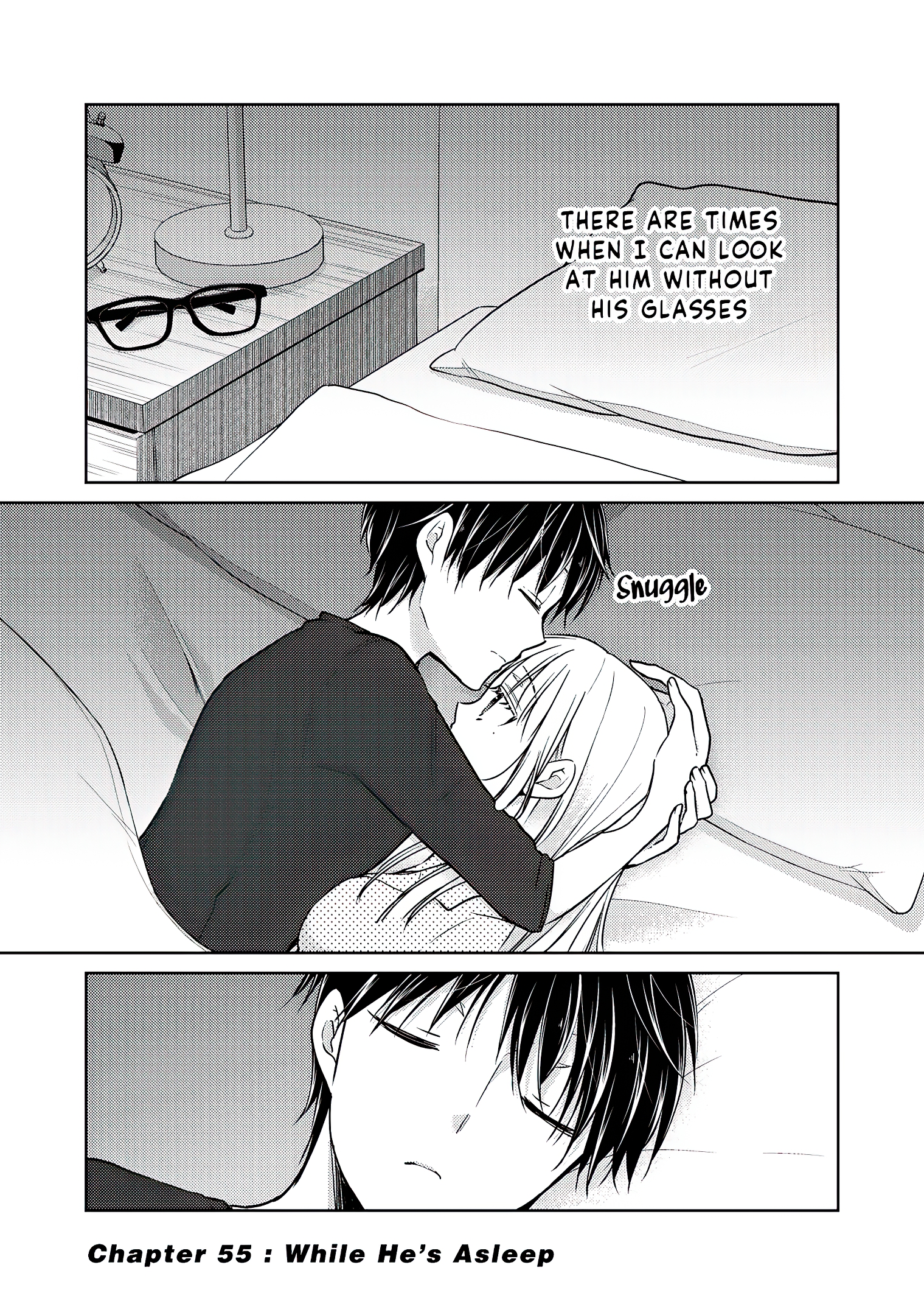 We May Be An Inexperienced Couple But... Vol.7 Chapter 55: While He's Asleep - Picture 3