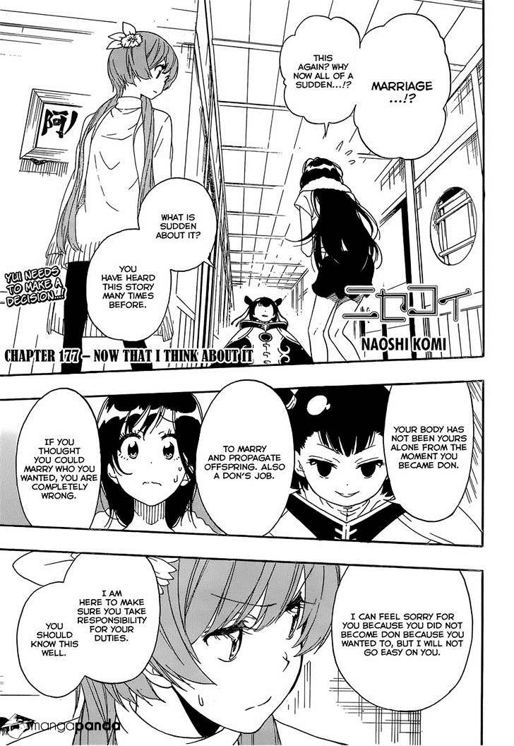 Nisekoi Chapter 177 - Picture 1