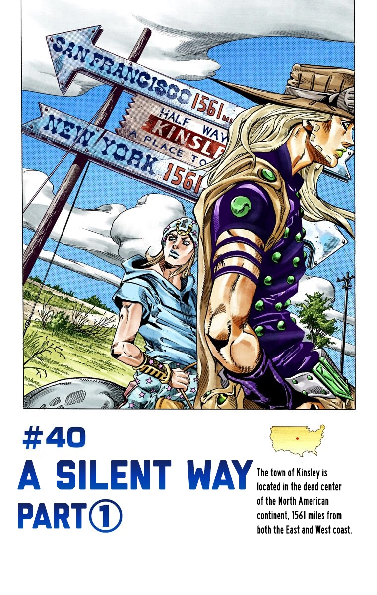 Jojo's Bizarre Adventure Part 7 - Steel Ball Run Vol.10 Chapter 40: A Silent Way Part 1 - Picture 3