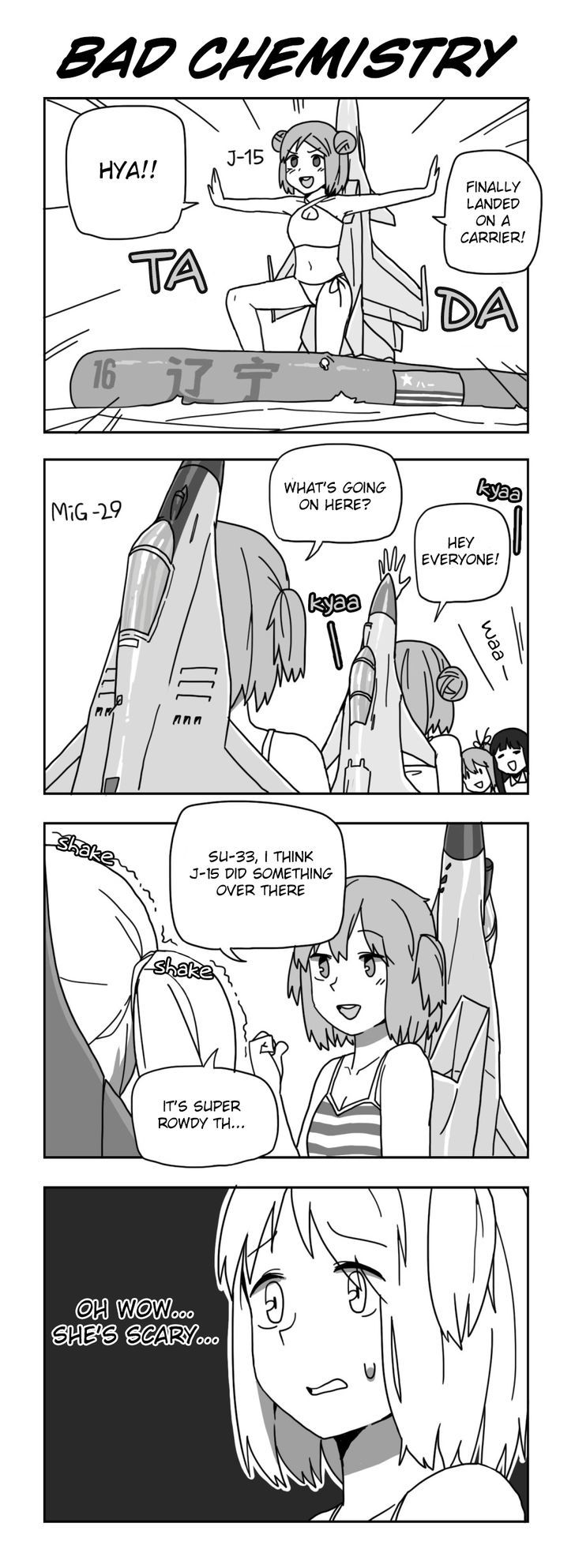 Flight Highschool Chapter 39 : 4Koma Collection - Picture 2
