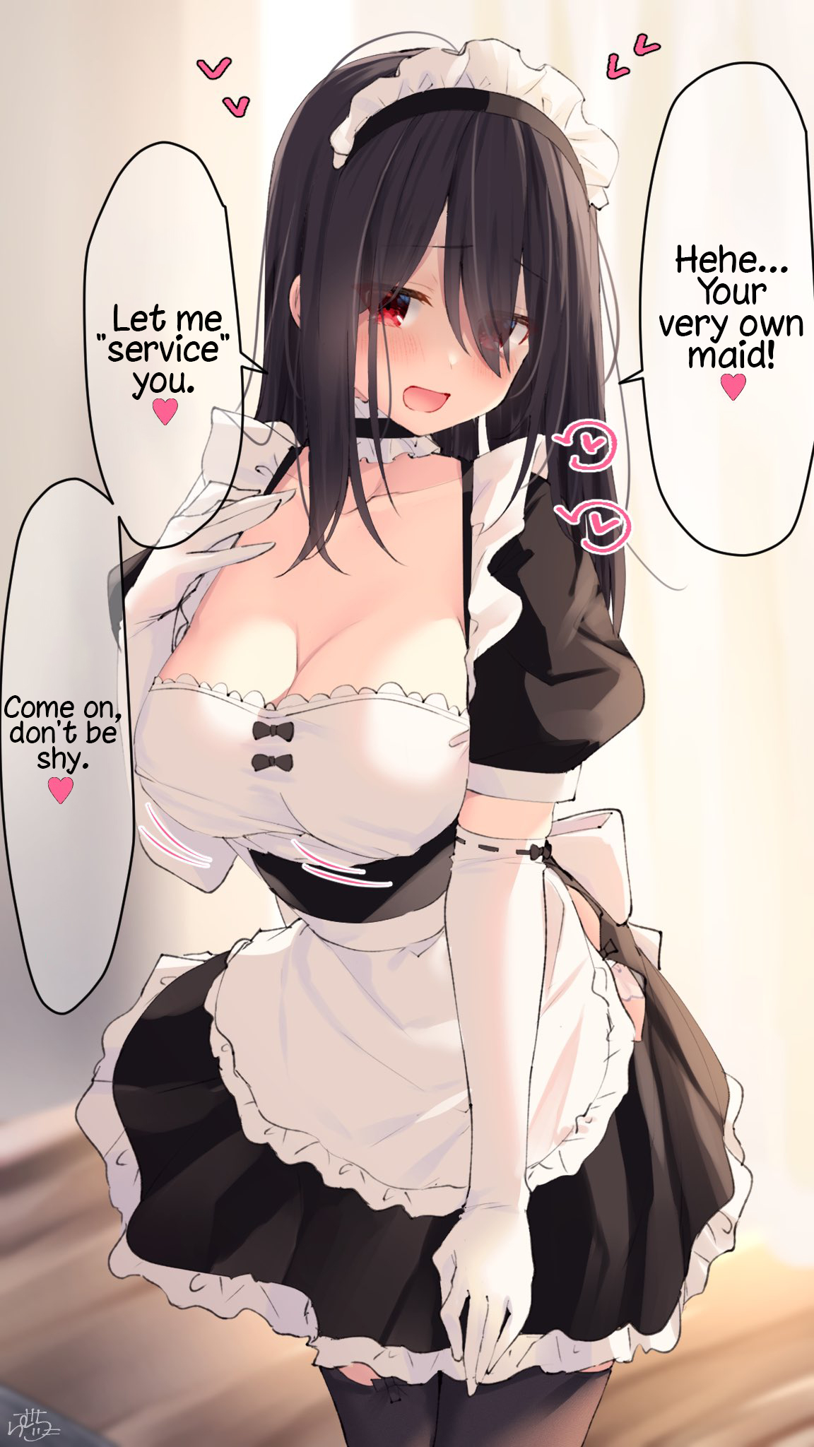 I Want Your Underwear! Chapter 8: I Want Yandere-Chan(In Maid Outfit)'s Underwear! - Picture 1