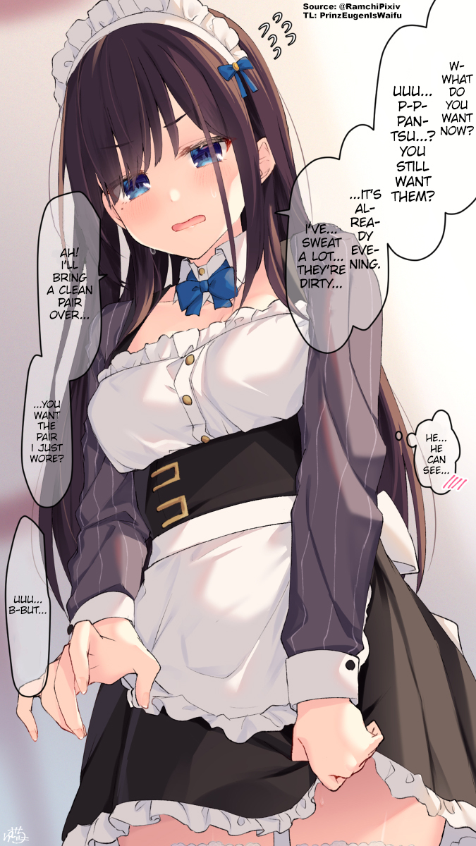 I Want Your Underwear! Chapter 2: Maid-Chan Gets Stripped Of Her Panties! - Picture 1