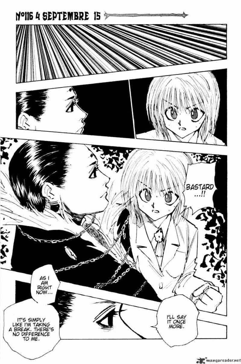 Hunter X Hunter Chapter 116 : September Fourth 15 - Picture 1