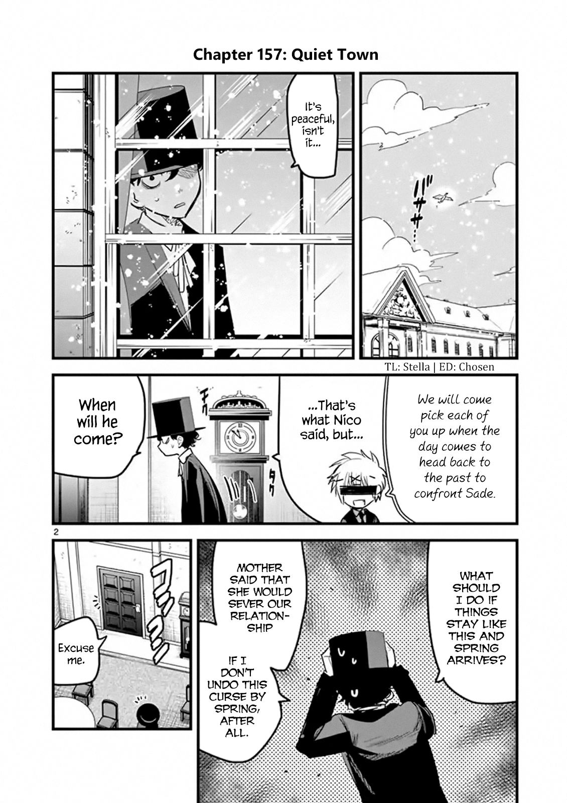 The Duke Of Death And His Black Maid Chapter 157: Quiet Town - Picture 2