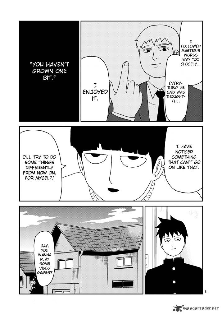 Mob Psycho 100 Chapter 69 : He Doesn't Care - Picture 3