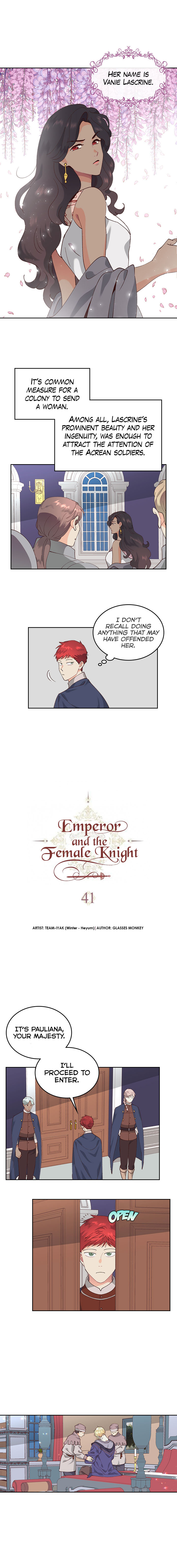 Emperor And The Female Knight Chapter 41 - Picture 1