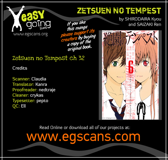 Zetsuen No Tempest Vol.7 Chapter 32 : Until Death Do Us Part - Picture 1