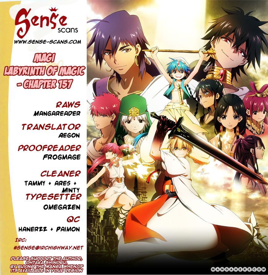Magi - Labyrinth Of Magic Vol.12 Chapter 157 : Magoi Furnance - Picture 1