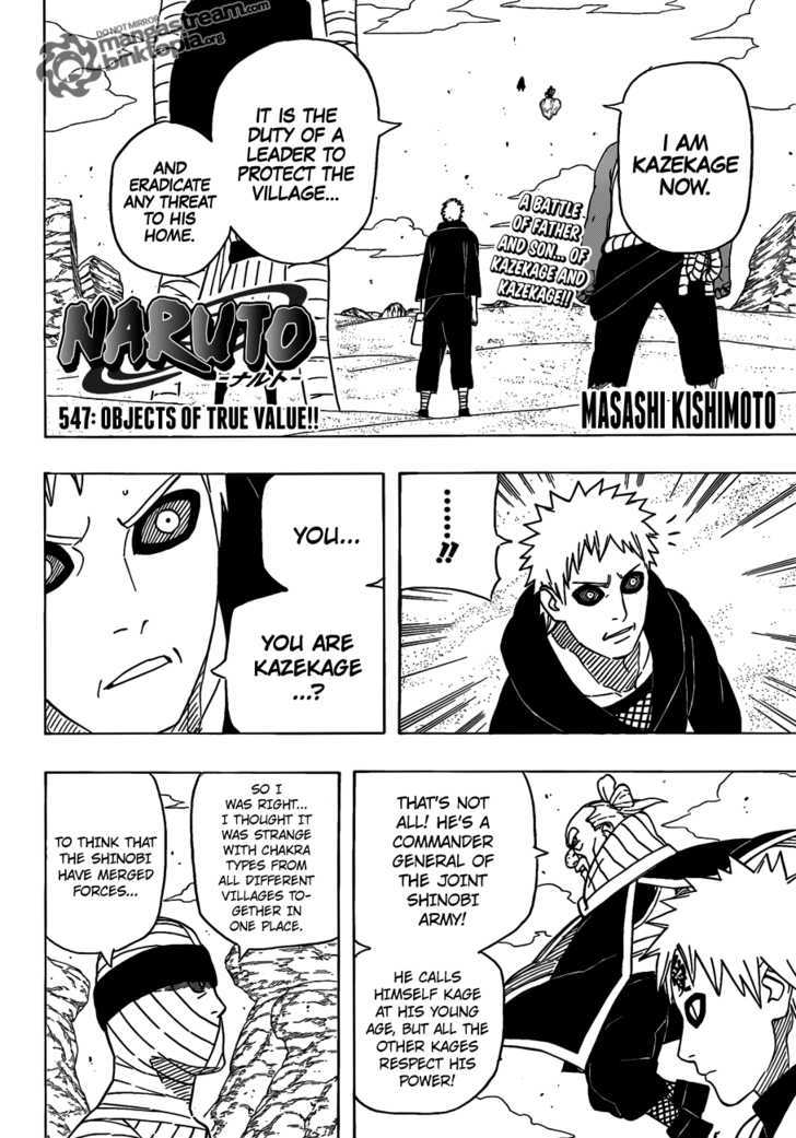 Naruto Vol.58 Chapter 547 : Object Of True Value!!! - Picture 2