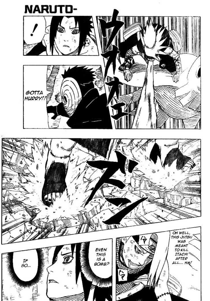 Naruto Vol.40 Chapter 360 : Deidara's Final Explosion! - Picture 1